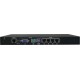 OXCA KCC-104E PS2 Console 4 Port Combo Cat5 KVM Switch