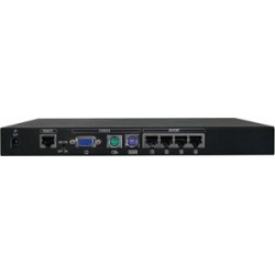 OXCA KCC-104E PS2 Console 4 Port Combo Cat5 KVM Switch