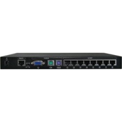 OXCA KCC-108E PS2 Console 8 Port Combo Cat5 KVM Switch