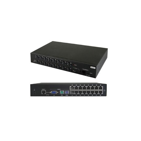 OXCA KCC-116E PS2 Console 16 Port Combo Cat5 KVM Switch