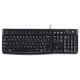 Logitech Classic keyboard K120 Black USB