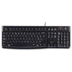 Logitech Classic keyboard K120 Black USB