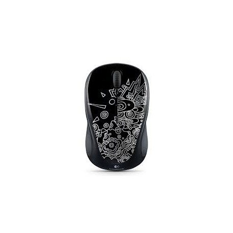 Logitech M 235-Limited Edition Black White Cordless Notebook Mouse