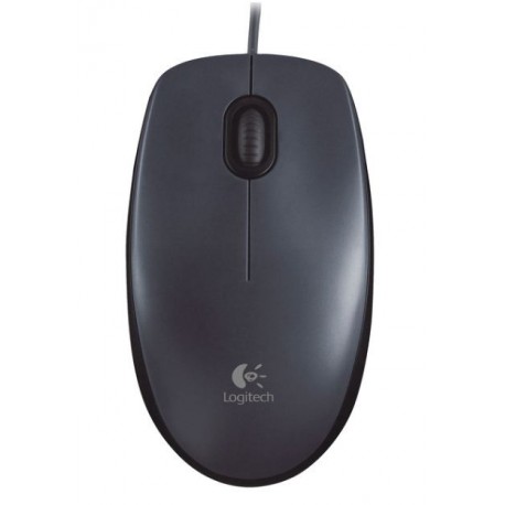 Logitech M90 Optical Mouse USB-Dark Grey