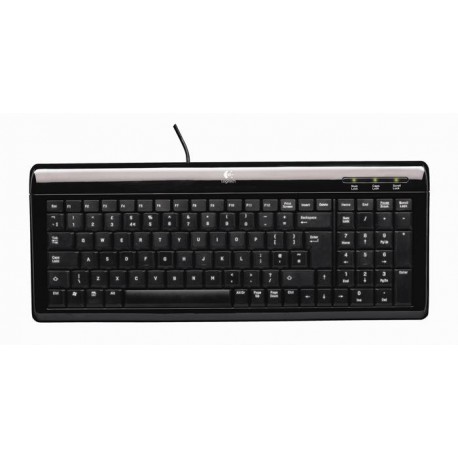 Logitech Ultra Flat keyboard USB PS2