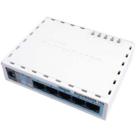 Mikrotik RB750 Router 5 Port 10 100 Lev.4
