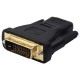 DVI-D Single Link Male to HDMI Female adapter ﻿
