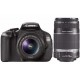 Canon EOS 600D Kit III EF S18-55 IS II dan EF S55-250 IS II