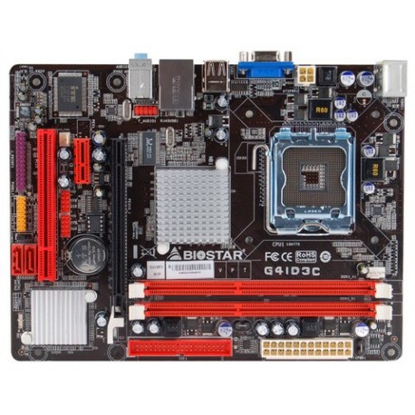 Biostar G41D3C LGA775 Intel G41 DDR3