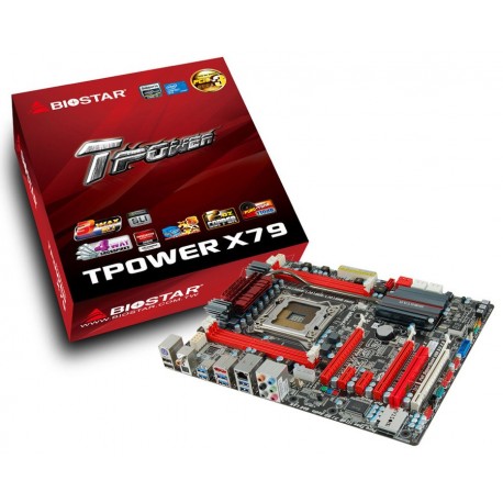 Biostar TPOWER X79 LGA2011 Intel X79 DDR3 Remote 50000