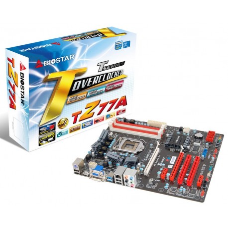 Biostar TZ77A LGA1155 Intel Z77 DDR3 Remote 50000