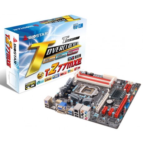 Biostar TZ77MXE LGA1155 Intel Z77 DDR3 Remote 50000