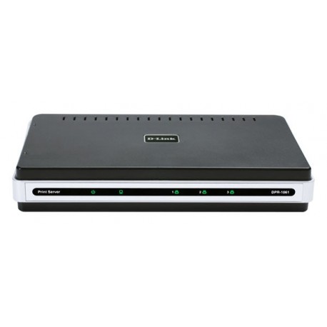 D-Link DPR-1061 Print server 2 USB 1 Pararel 1 Port UTP