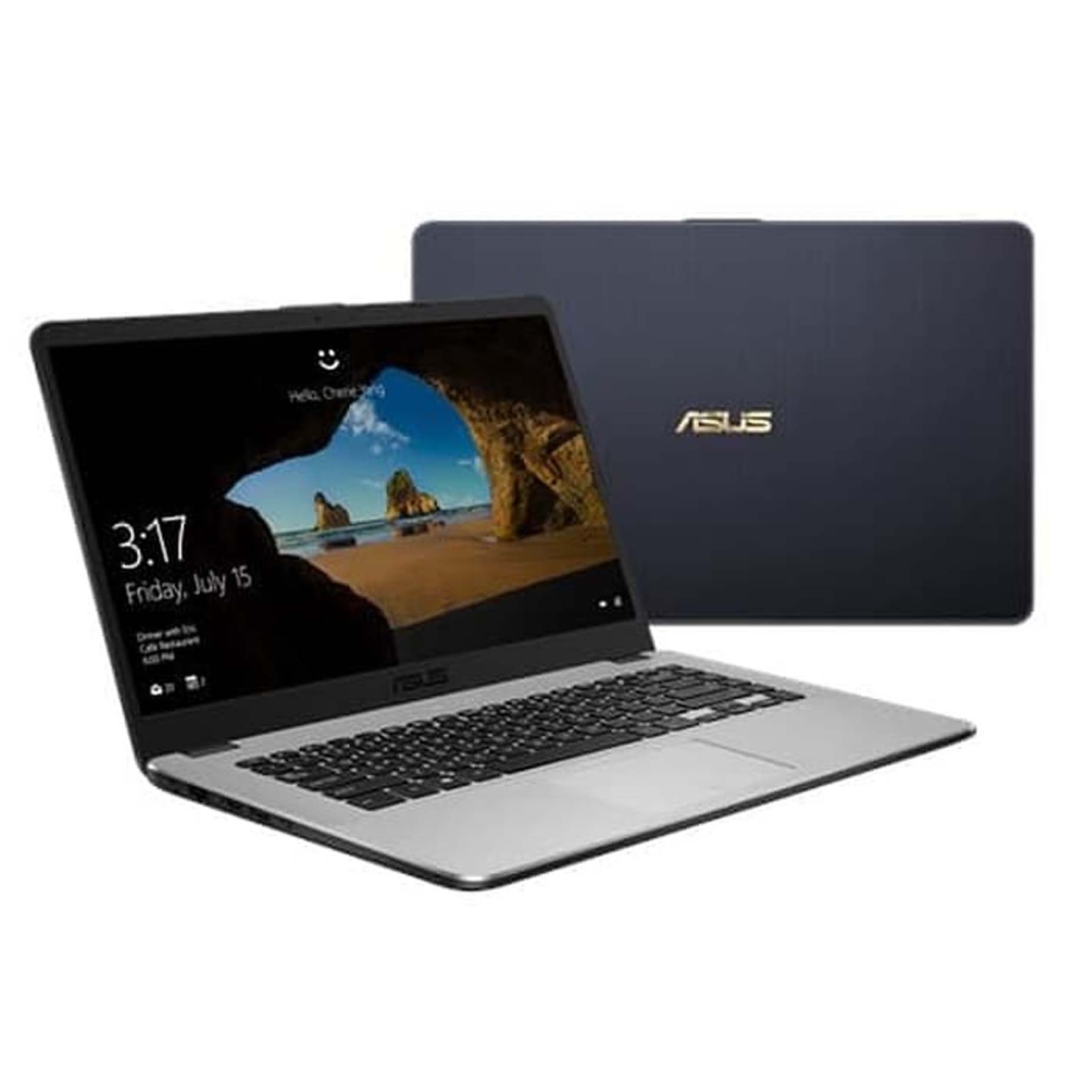 Harga ASUS Notebook X505ZA-BR301T Grey AMD Ryzen R3-2200U 4GB 1TB 15.6Inch, Win 10