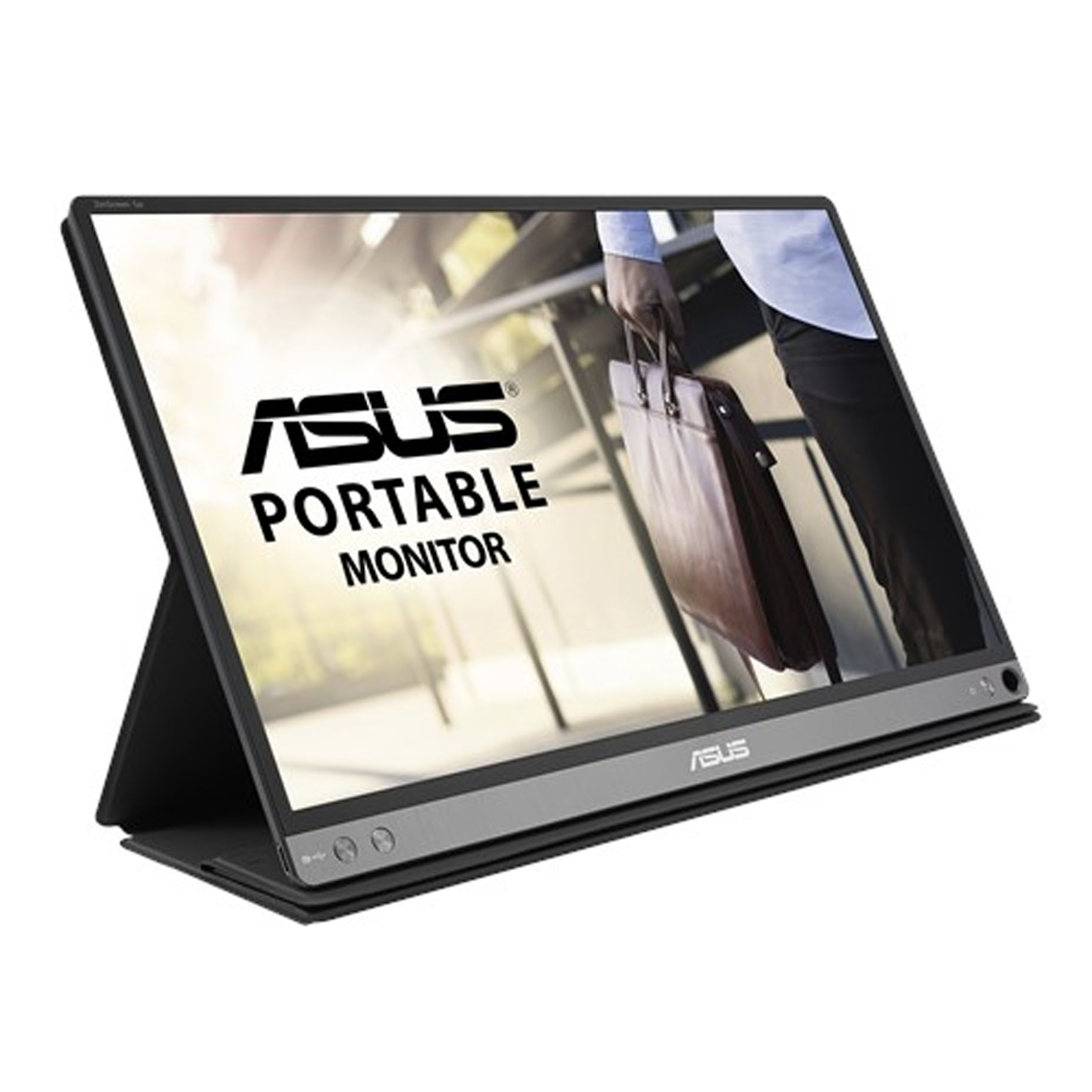 Harga, ASUS, ZenScreen, GO, MB16AP, Portable, USB, Monitor, 15.6 Inch