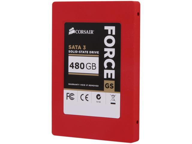 Jual Corsair Force Series GS 480GB SATA 3 6Gbs Solid-State Hard Drive (CSSD-F480GBGS-BK)