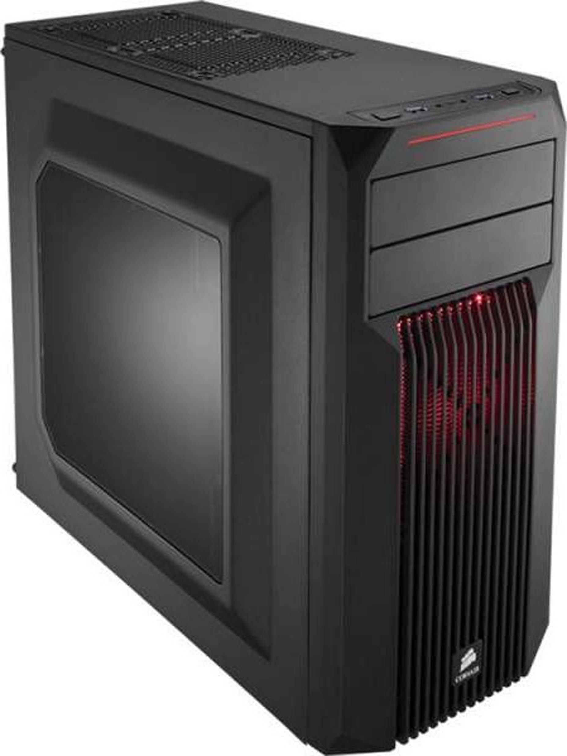 Harga Jual Corsair CC-9011051-WW Carbide Series SPEC-02 Red LED Mid-Tower Gaming Case
