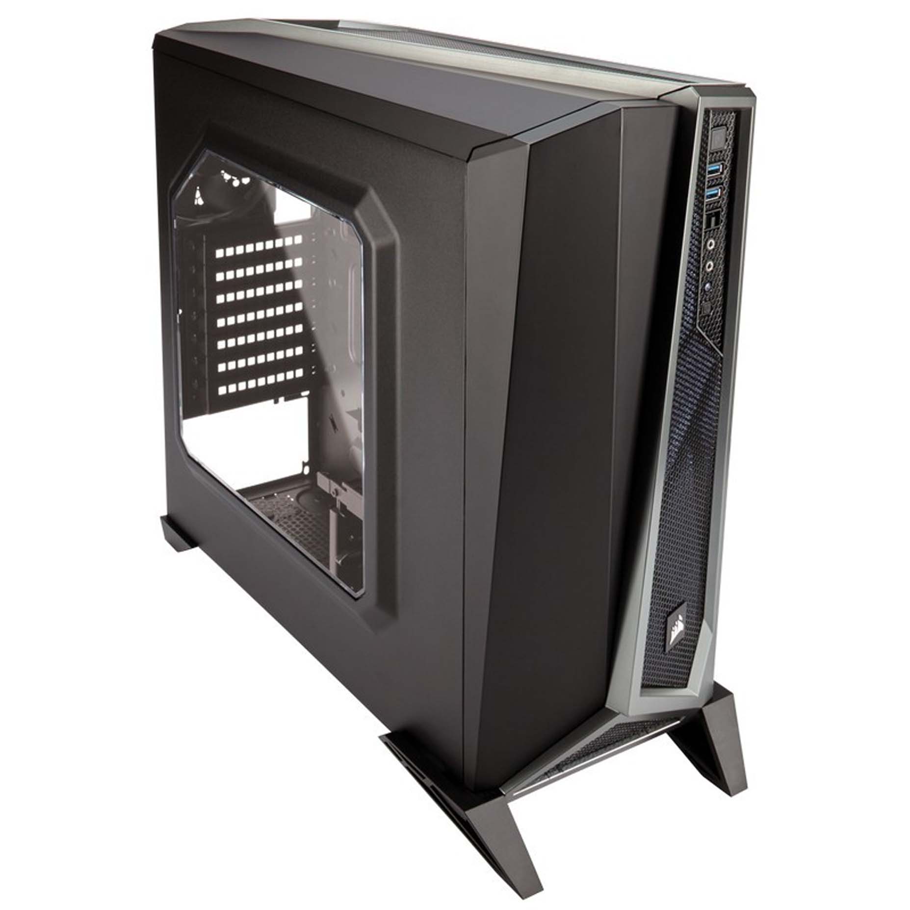 Harga Jual Corsair CC-9011084-WW Carbide Series Spec-Alpha Mid-Tower Gaming Case-Black-Silver