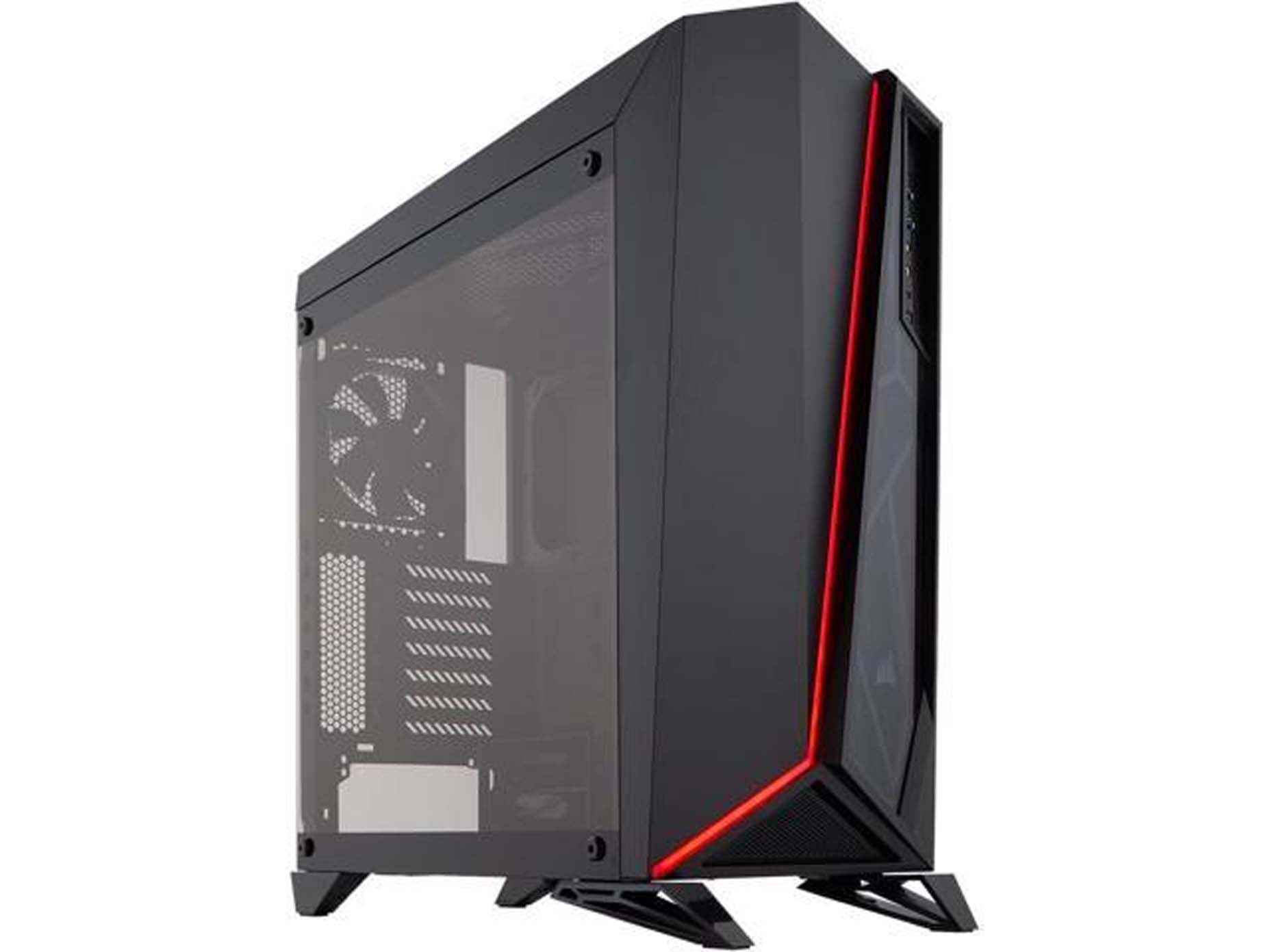 Harga Jual Corsair CC-9011121-WW Carbide Series Spec-Omega Tempered Glass Mid-Tower ATX Gaming Case -Black