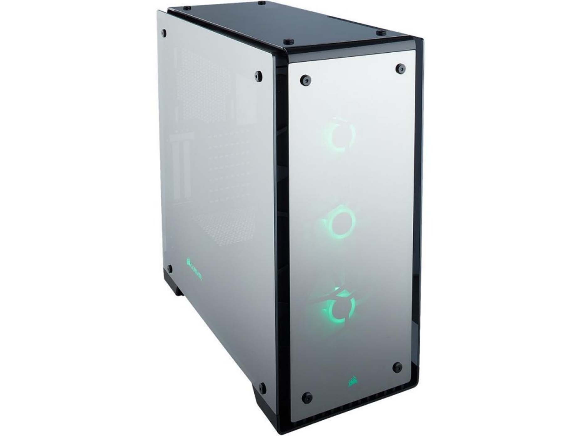 Harga Jual Corsair CC-9011126-WW Crystal 570X RGB Mirror Black Tempered Glass, Premium ATX Mid Tower Case