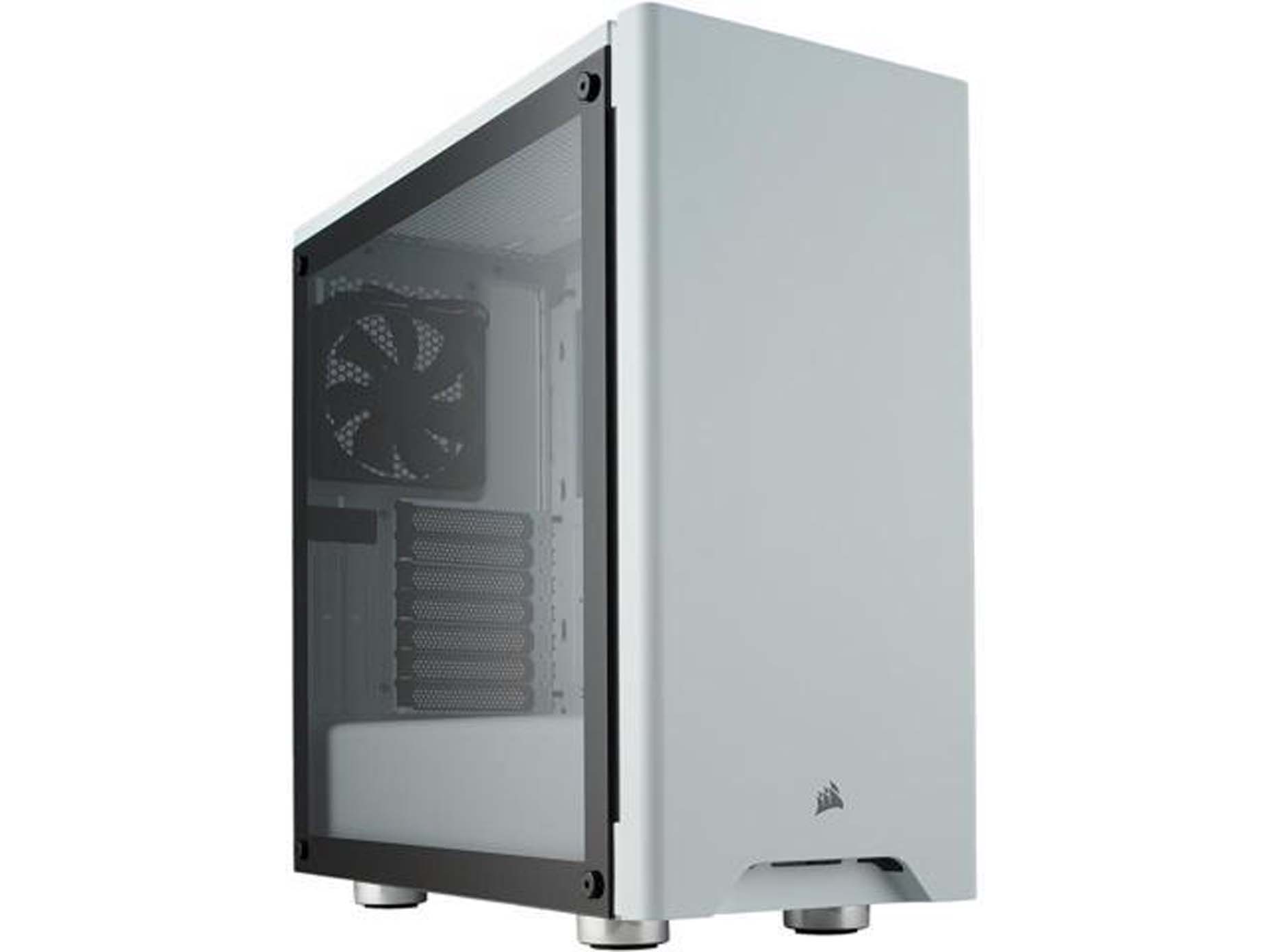 Harga Jual Corsair CC-9011133-WW Carbide Series 275R Tempered Glass Mid-Tower Gaming Case-White