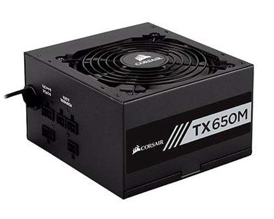 Harga cms/CoCorsair CP-9020132-EU TX-M Series TX650M - 650 Watt 80 Plus Gold Certified PSU (EU)