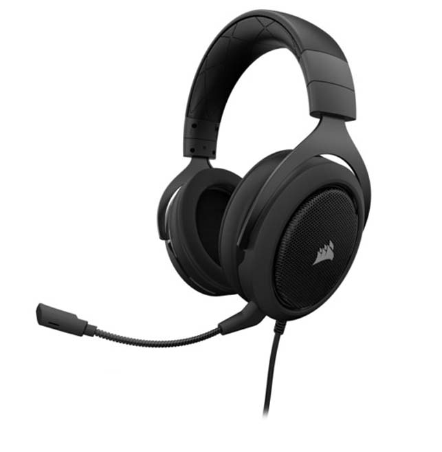 Harga Jual Corcair CA-9011173-AP HS60 SURROUND Gaming Headset-Carbon (AP)