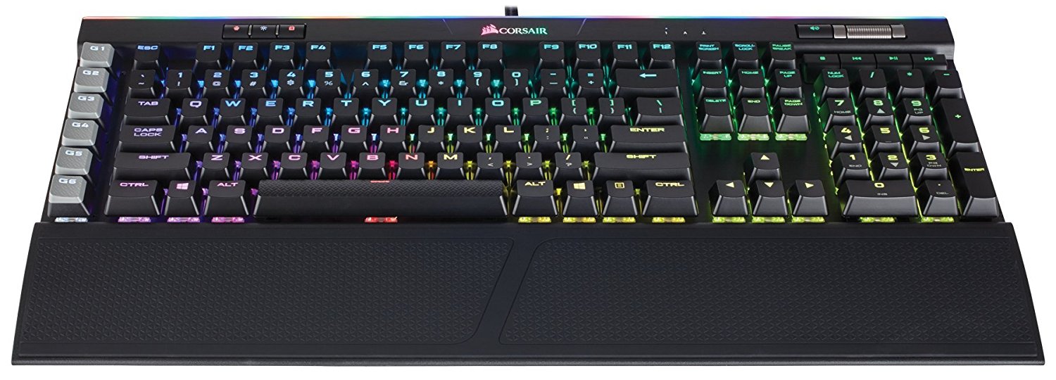 Jual Harga Corsair K95 RGB Platinum Black (Cherry MX Speed) Keyboard Gaming