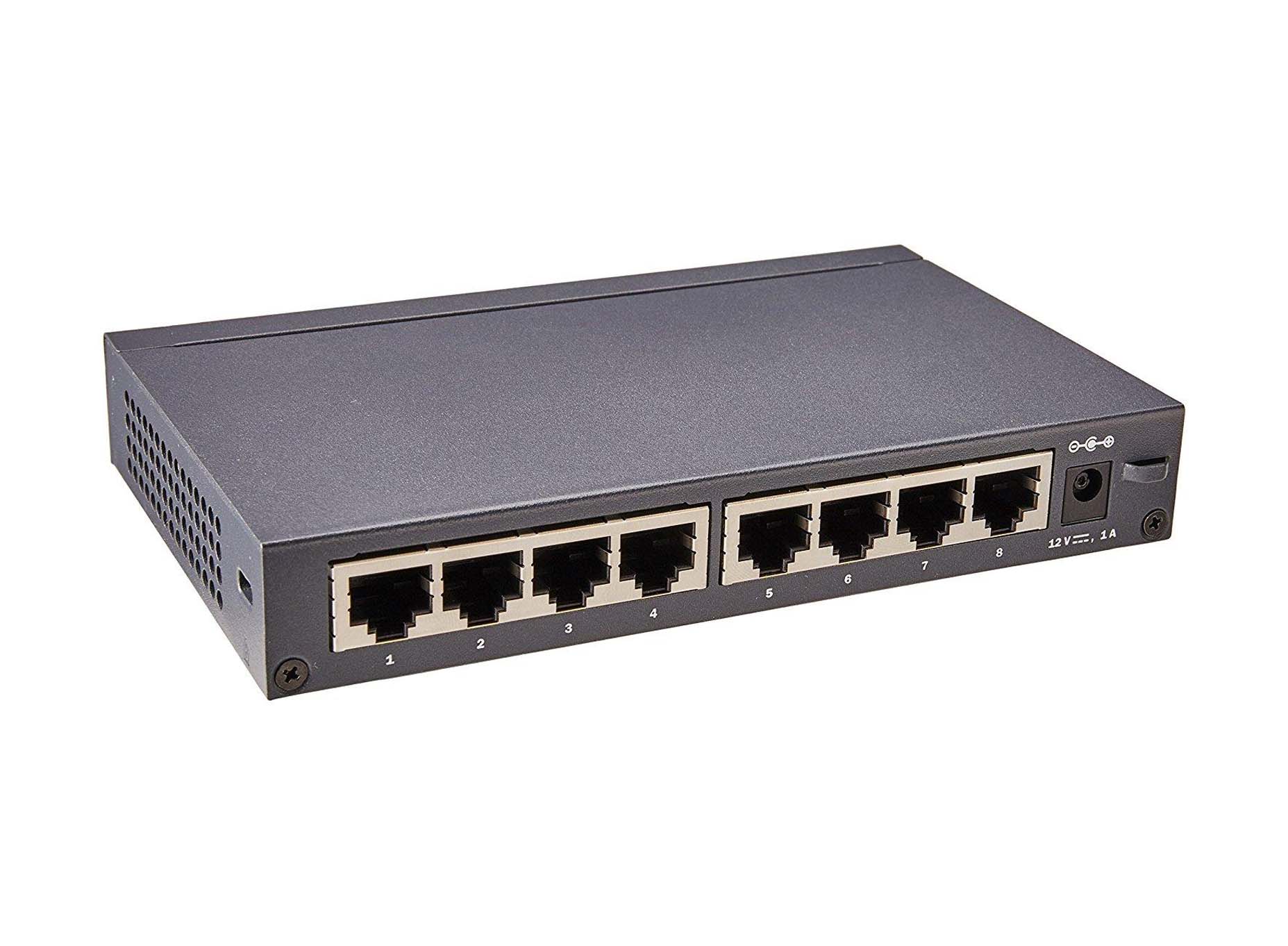 Harga HP 1420-8G 8-Ports Gigabit Ethernet Unmanaged Switch (JH329A)