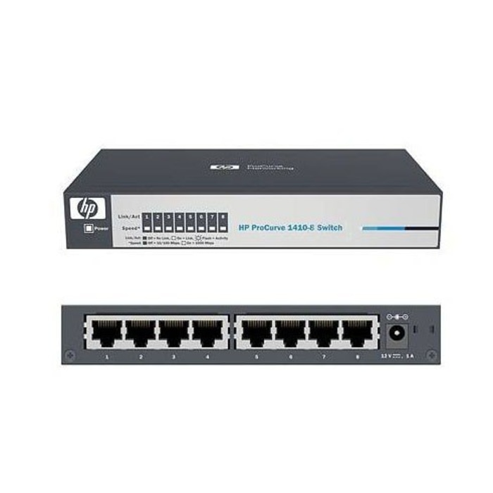 Harga HP V1410-8 (J9661A) Switch 8 Port 10100Mbps