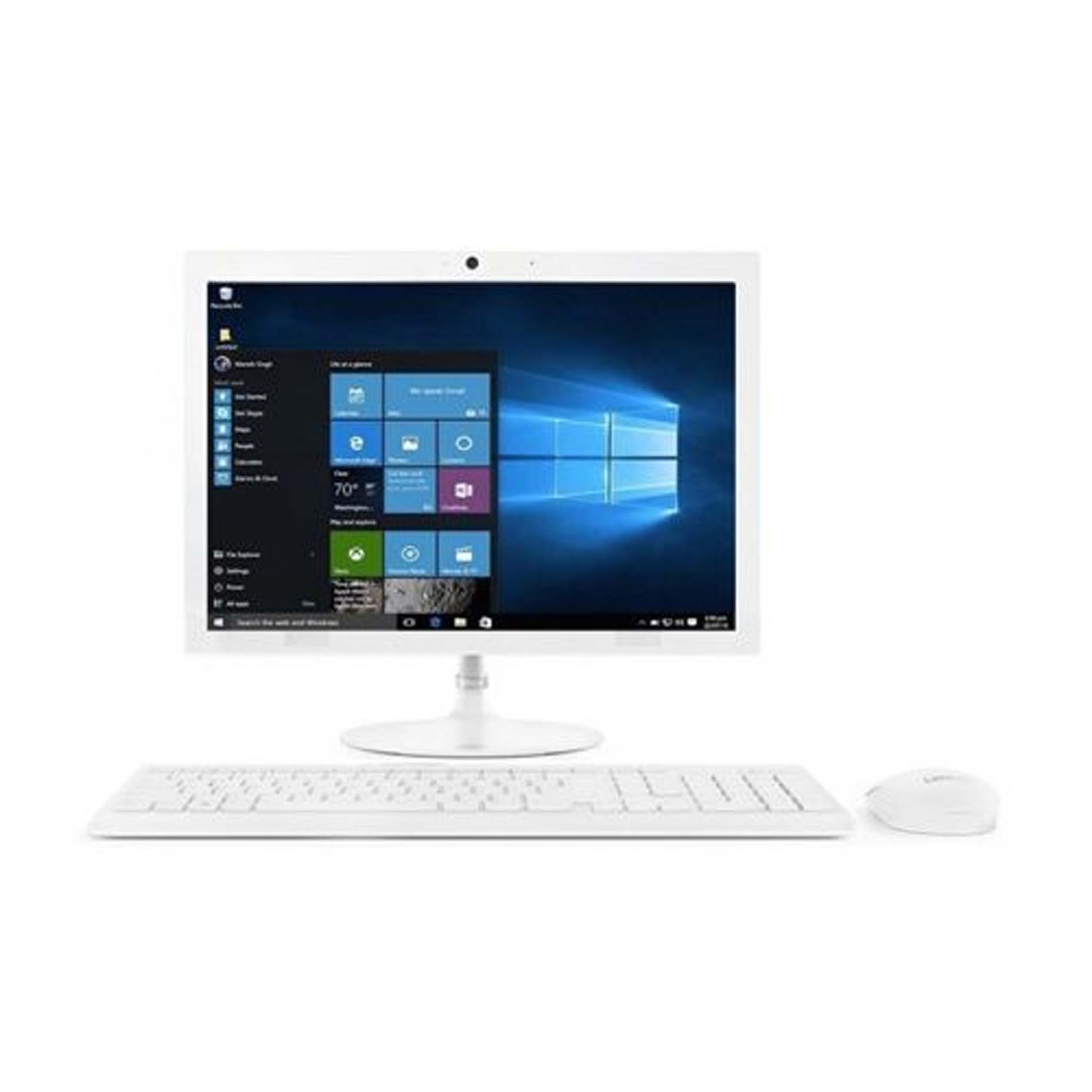 Harga Lenovo IdeaCentre 330-20AST 1HID All in One AMD A6-9200 4GB 1TB Integrated Win10 19.5 Inch White