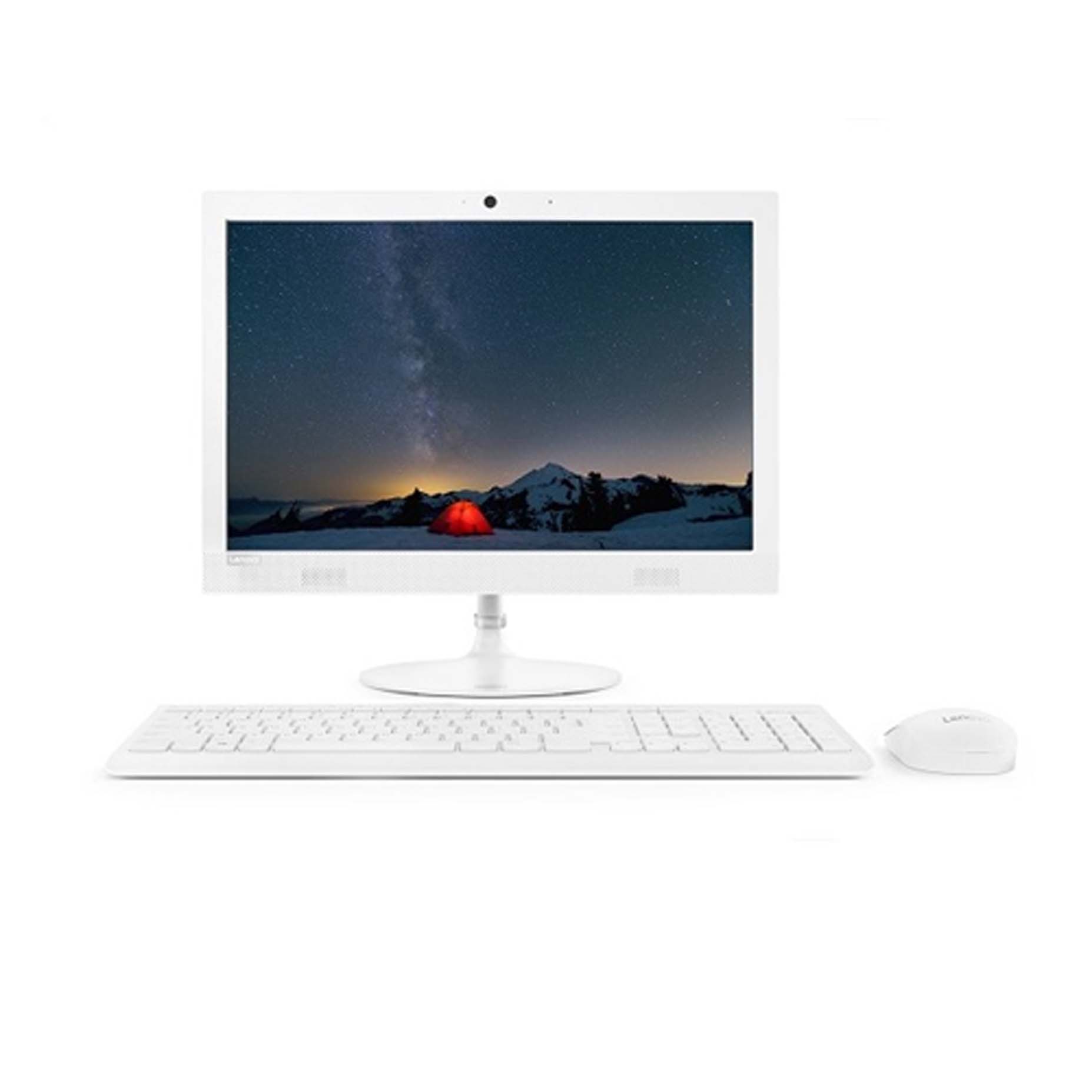 Harga Lenovo IdeaCentre 330-20AST 5AID All in One A4-9125 4GB 1TB Integrated DOS 19.5 Inch White