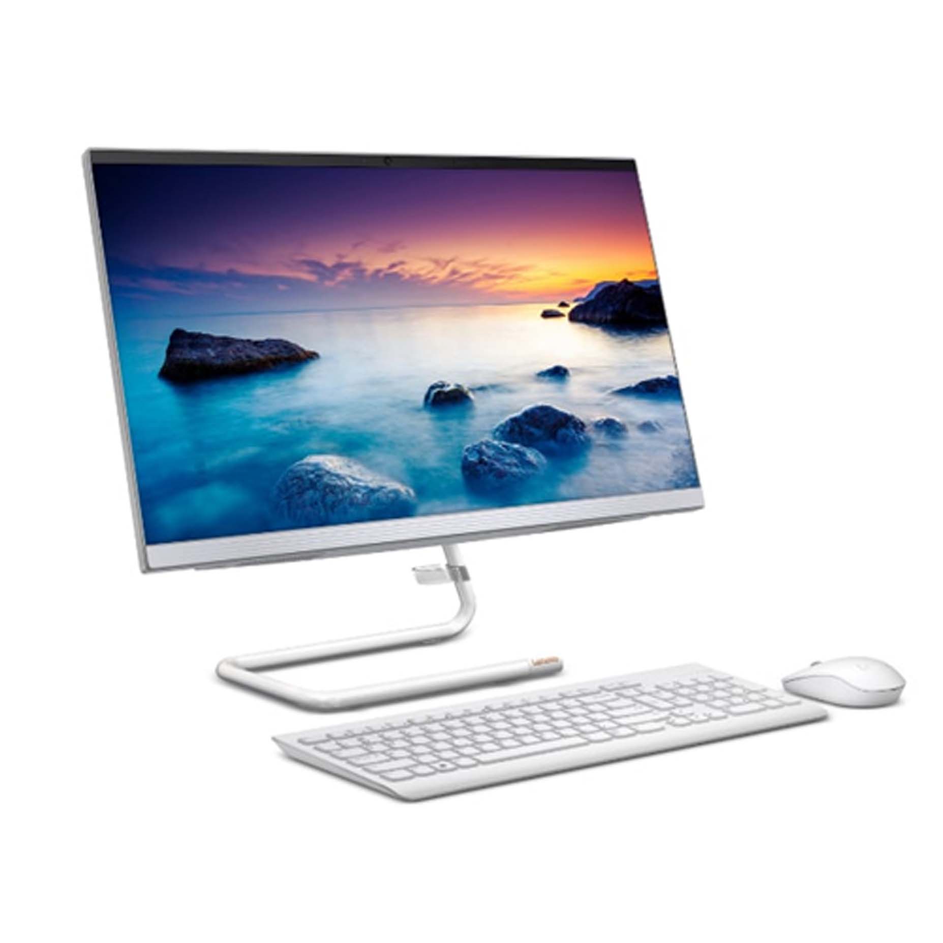 Harga Lenovo IdeaCentre A340-22ICB 5XID All in One i5-9400T 8GB 1TB Integrated DOS 21.5 Inch White