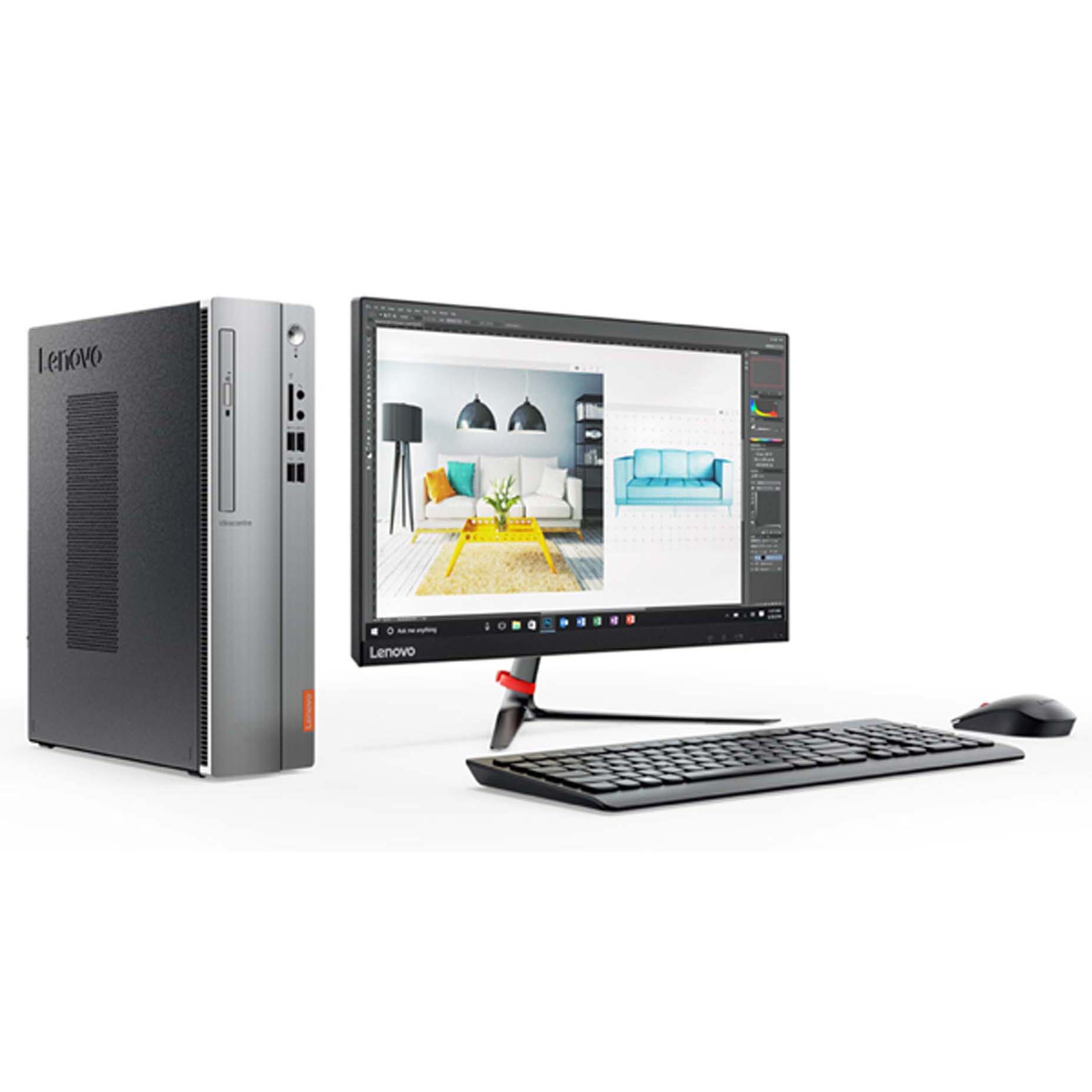 Harga Lenovo Ideacentre IC510S-08IKL LLID Dekstop PC i3-7100 4GB 1TB GT730 2GB Win10 21.5"