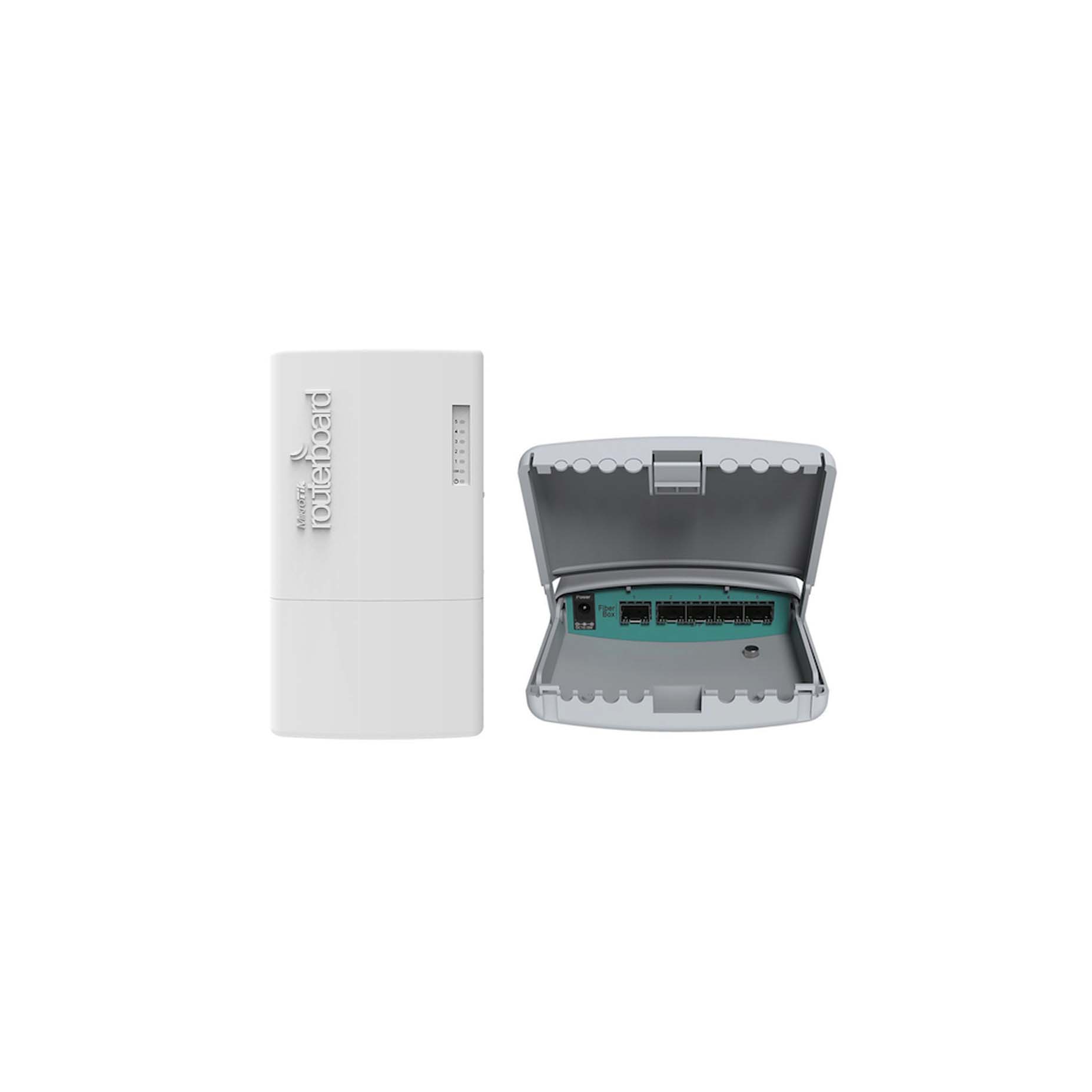 Harga Jual Mikrotik CRS105-5S-FB Routerboard FiberBox Cloud Router Switch