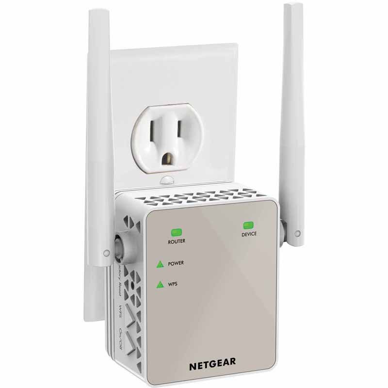 Jual Harga Netgear AC1200 WiFi Range Extender - Essentials Edition (EX6120)