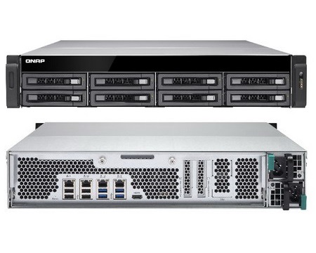 Jual Harga QNAP TS-EC8800U-E3-4GE-R2 8 Bay Rackmount