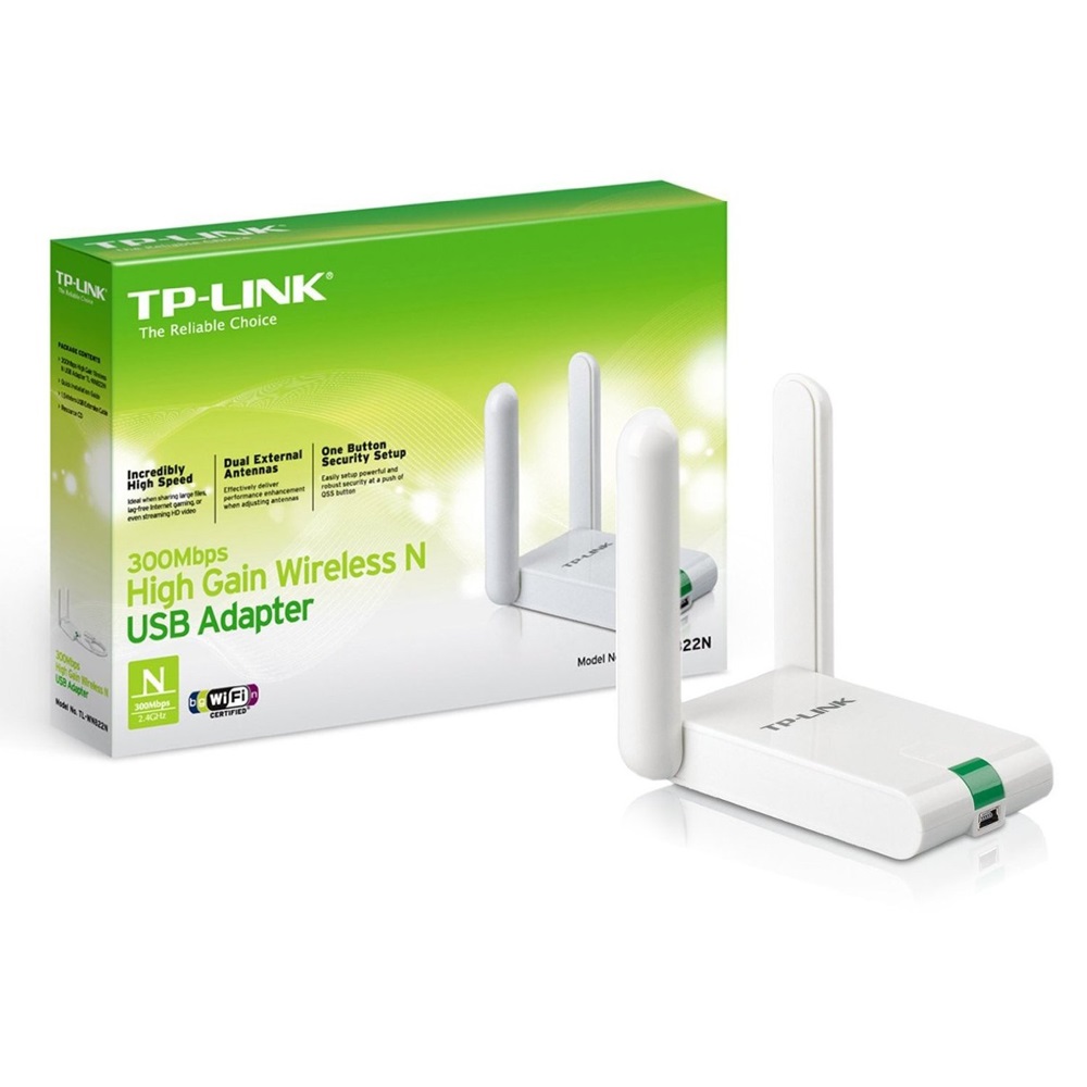 Harga Jual TP-LINK TL-WN822N 300Mbps High Gain Wireless USB Adapter